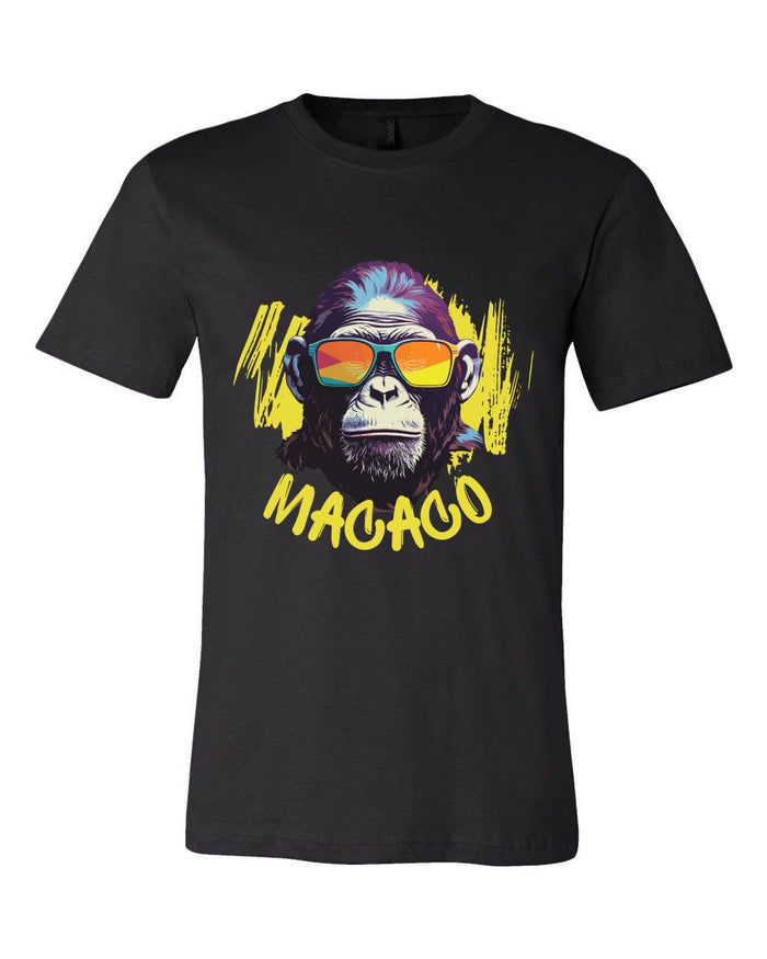 T-shirt para homem Macaco