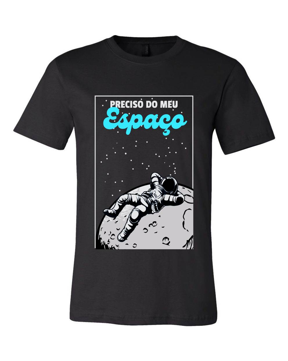 T-shirt para homem Preciso do Meu Espaço