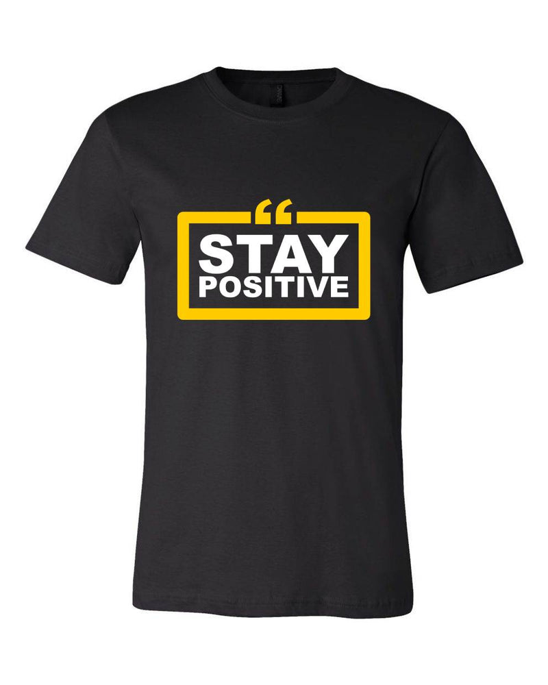 T-shirt para homem Stay Positive