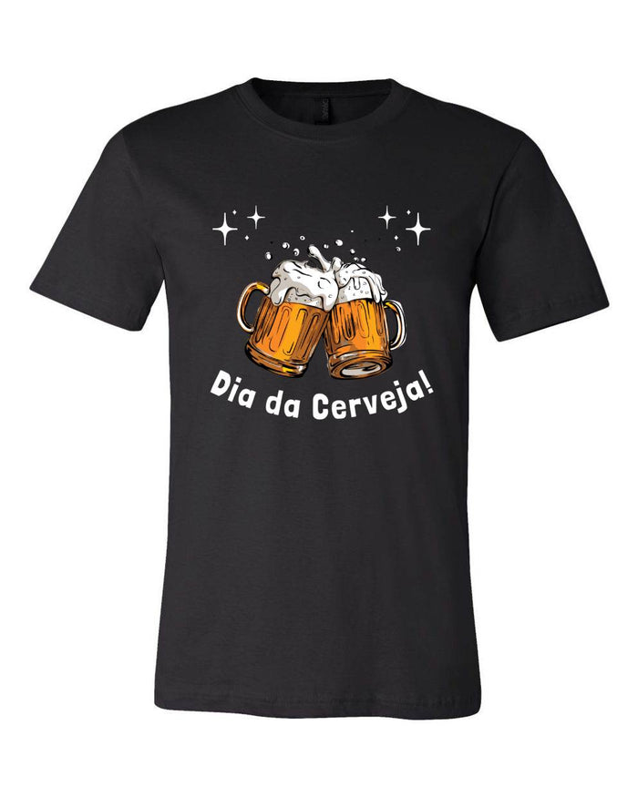 T-shirt para homem Dia da Cerveja