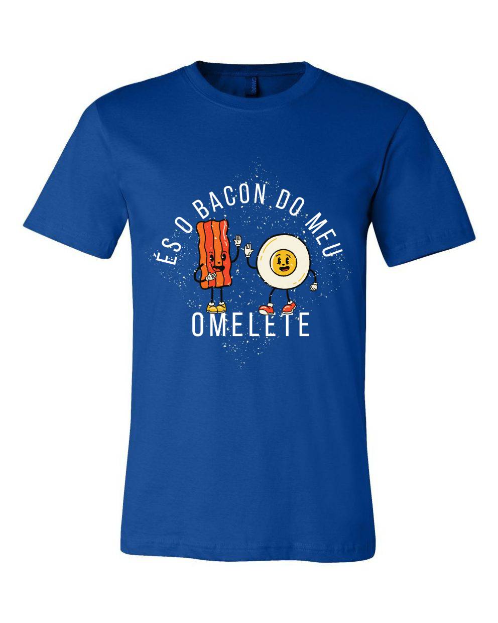 T-shirt para homem És o Bacon Do Meu Omelete