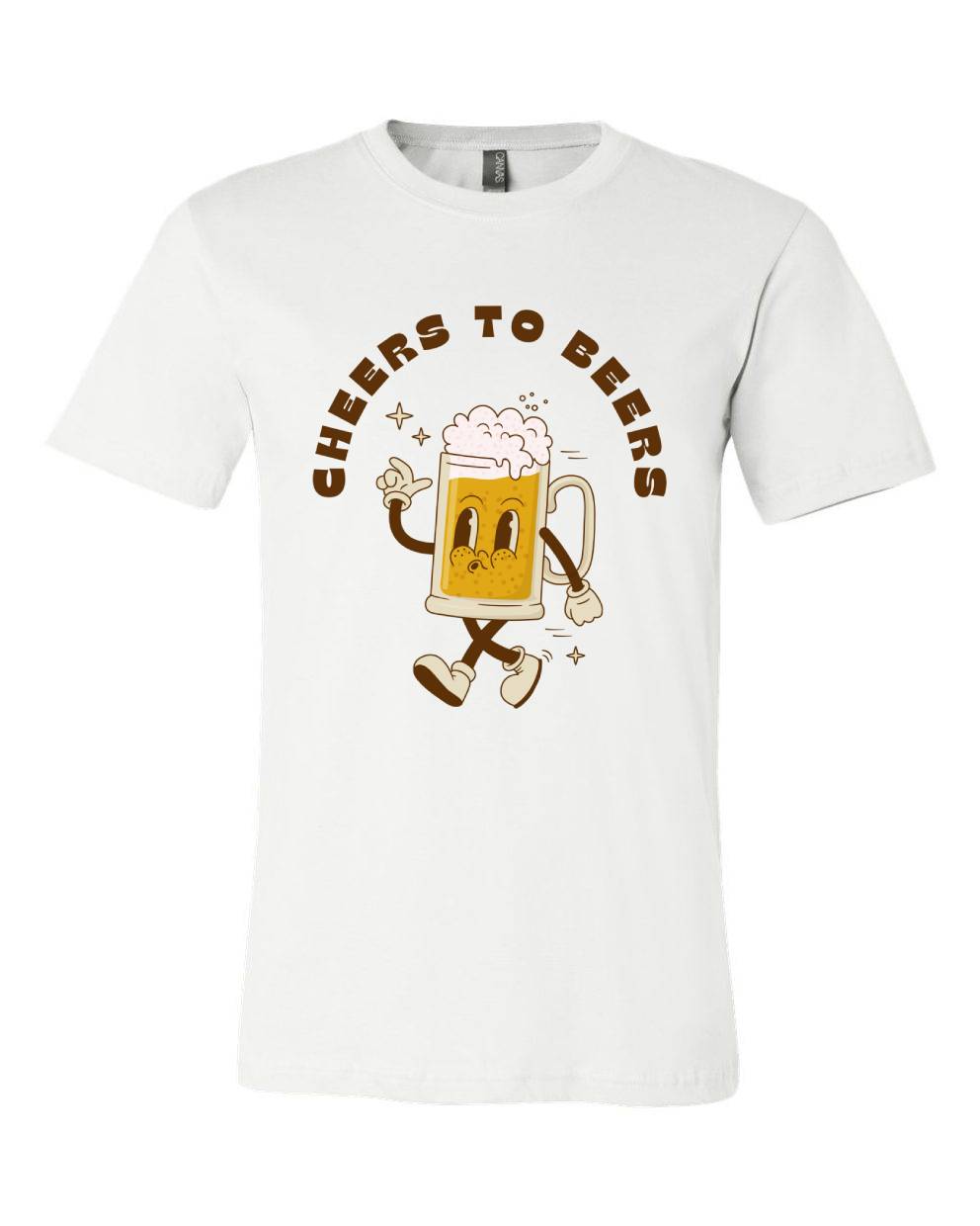 T-shirt para homem Cheers to Beers