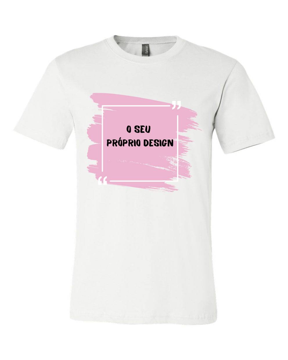 T-shirt para homem com design próprio