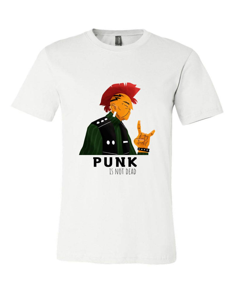 T-shirt para homem Punk Is Not Dead