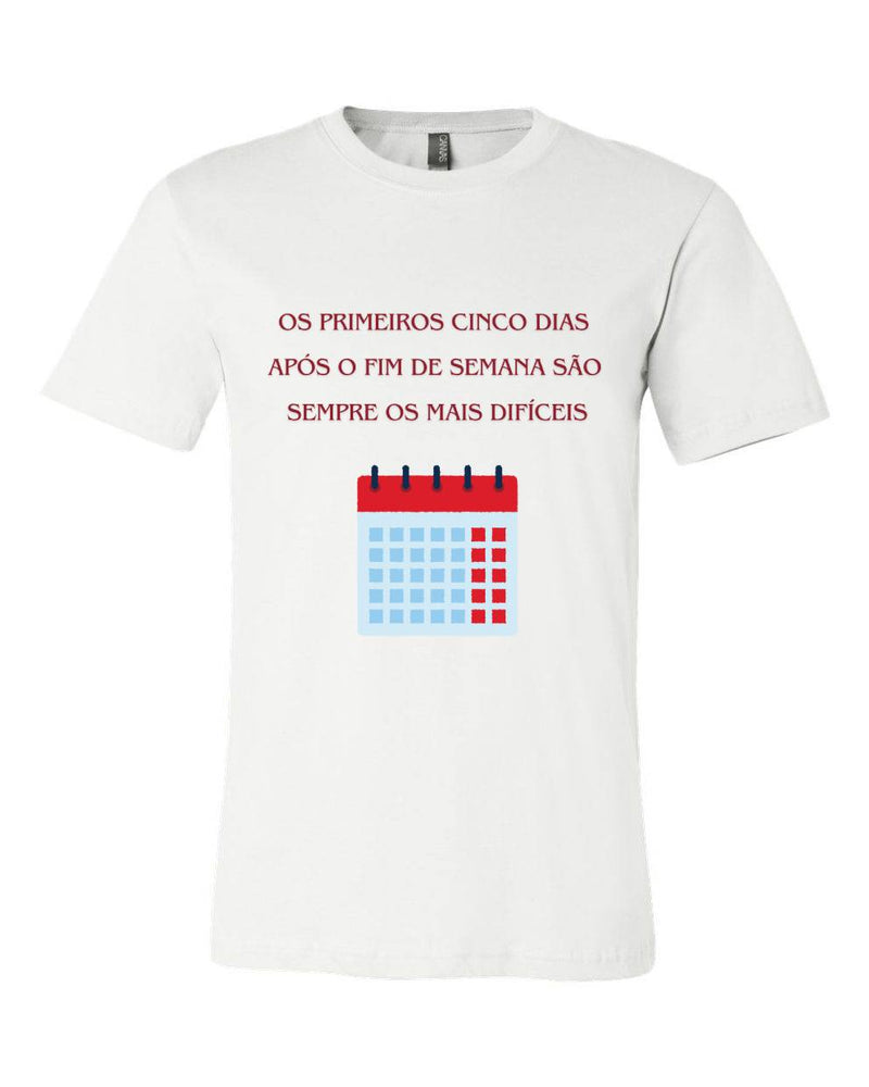 T-shirt para homem Fim De Semana