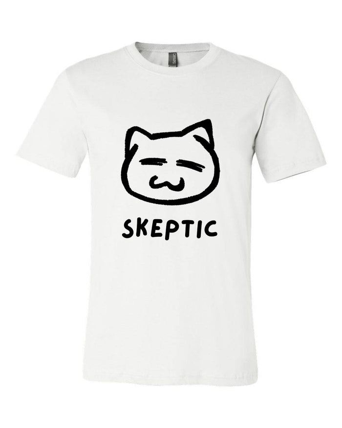 T-shirt para homem Skeptic