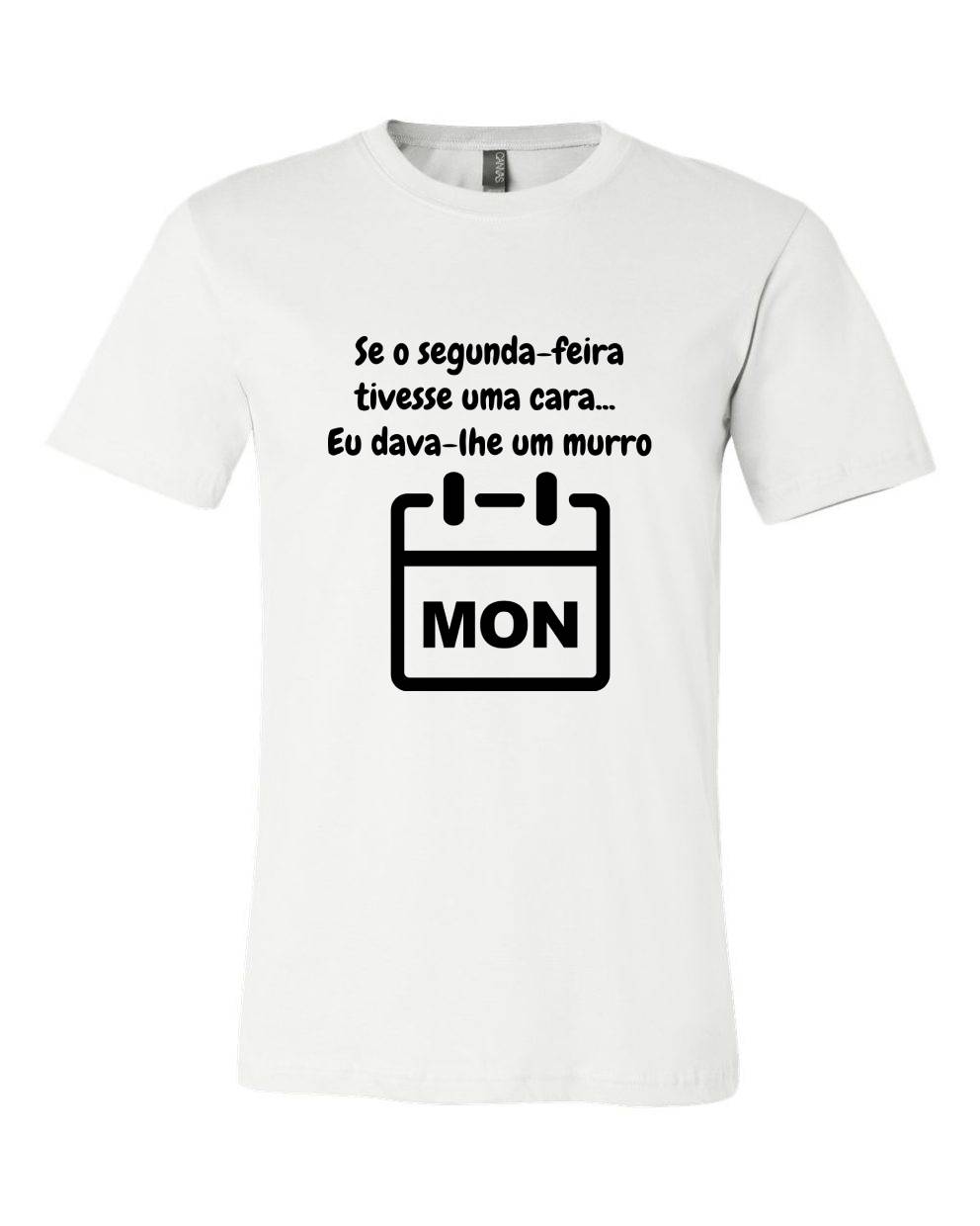 T-shirt para homem Segunda-Feira