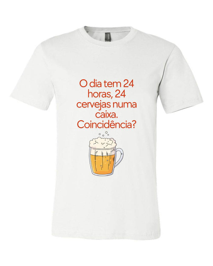 T-shirt para homem Cerveja