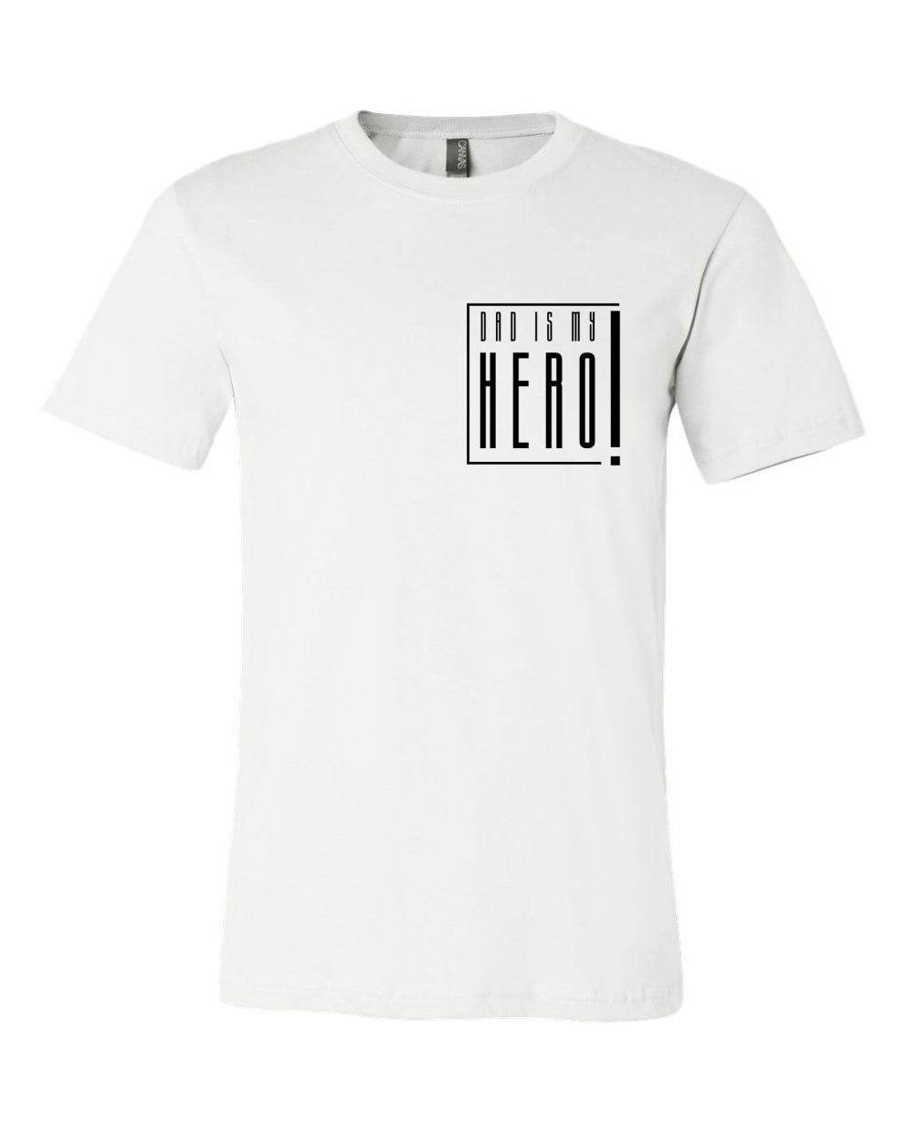 T-shirt para homem Dad Is My Hero