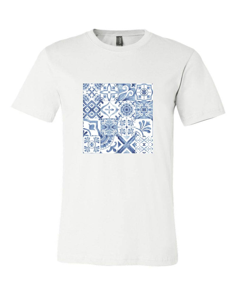 T-shirt para homem Azulejo