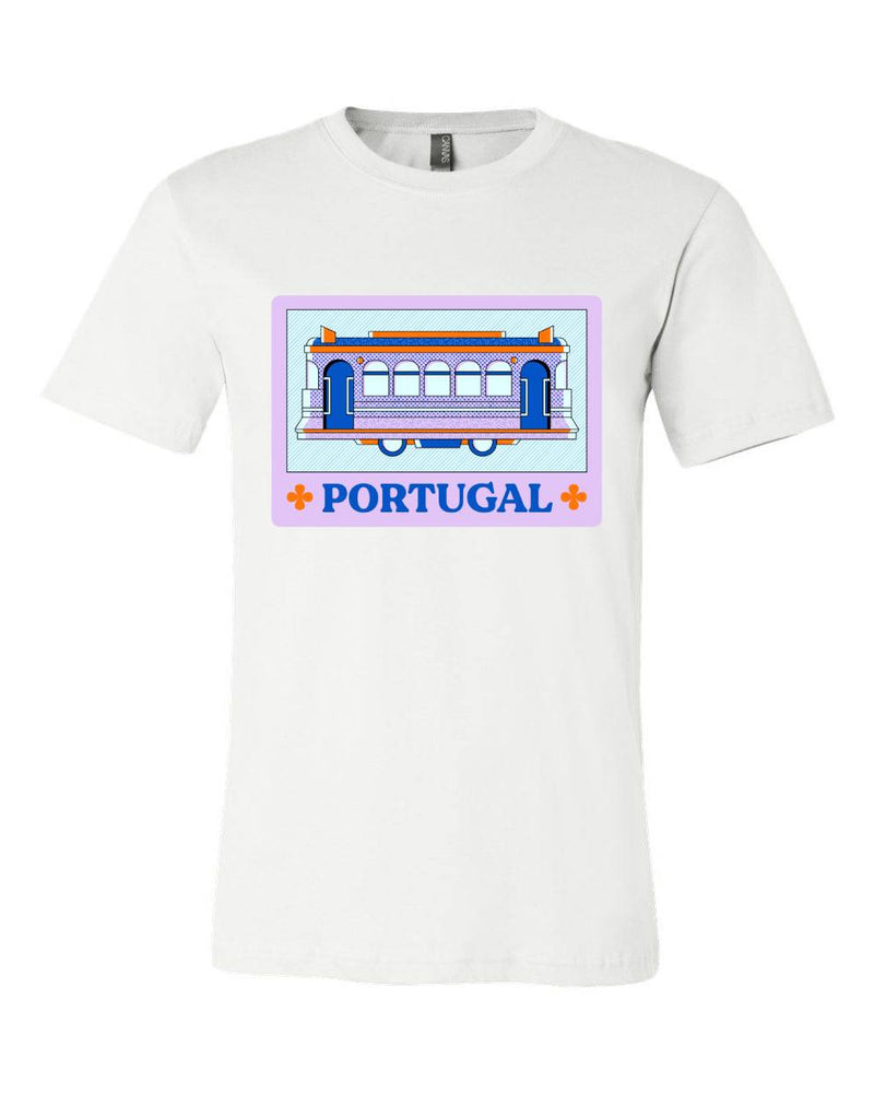 T-shirt para homem Elétrico do Azulejo