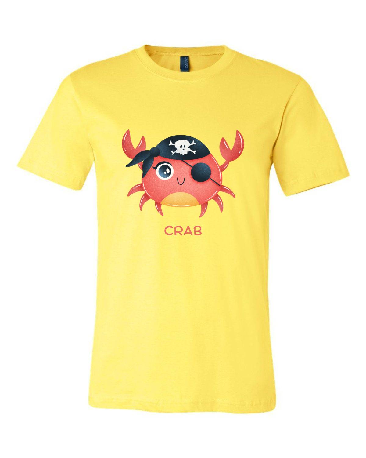 T-shirt para homem Crab