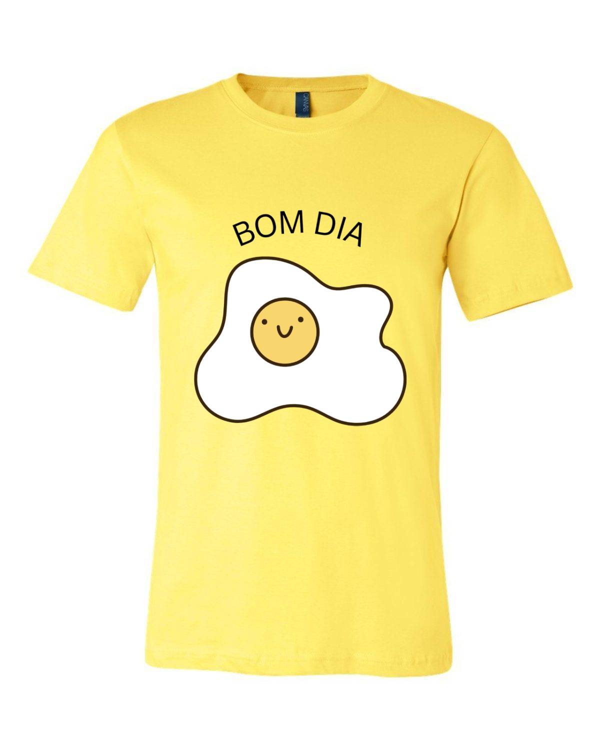 T-shirt para homem Bom Dia