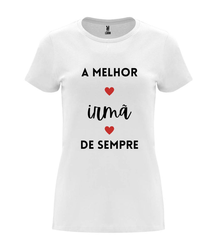 T-shirt feminina A Melhor Irmã de Sempre