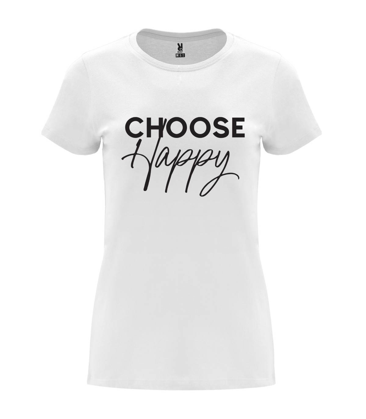 T-shirt feminina Choose Happy