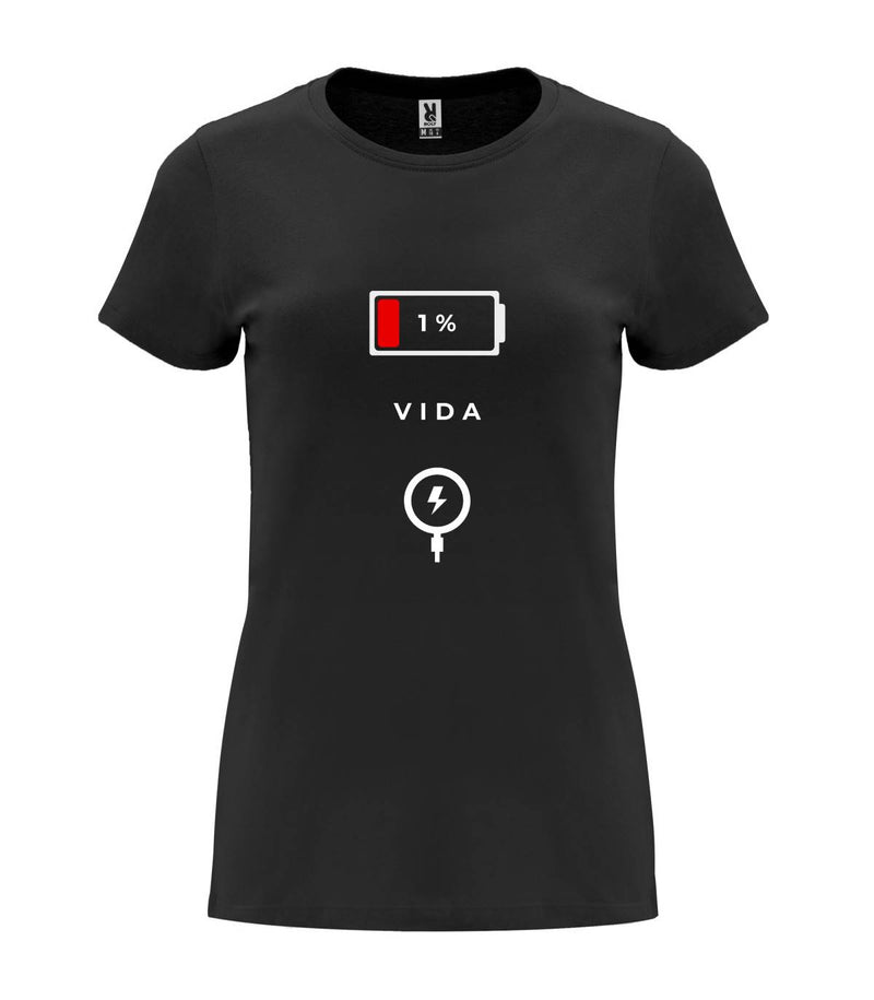 T-shirt feminina Vida