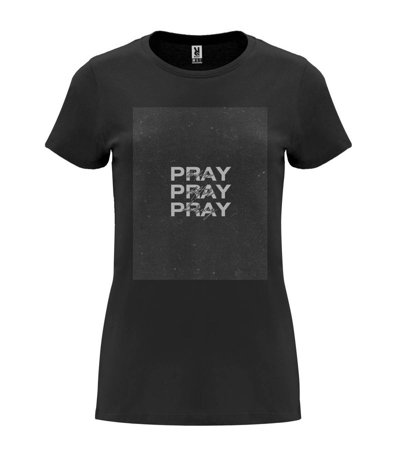 T-shirt feminina Pray