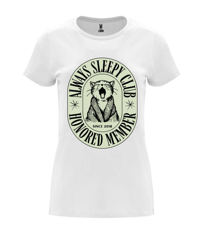 T-shirt feminina Always Sleepy Club