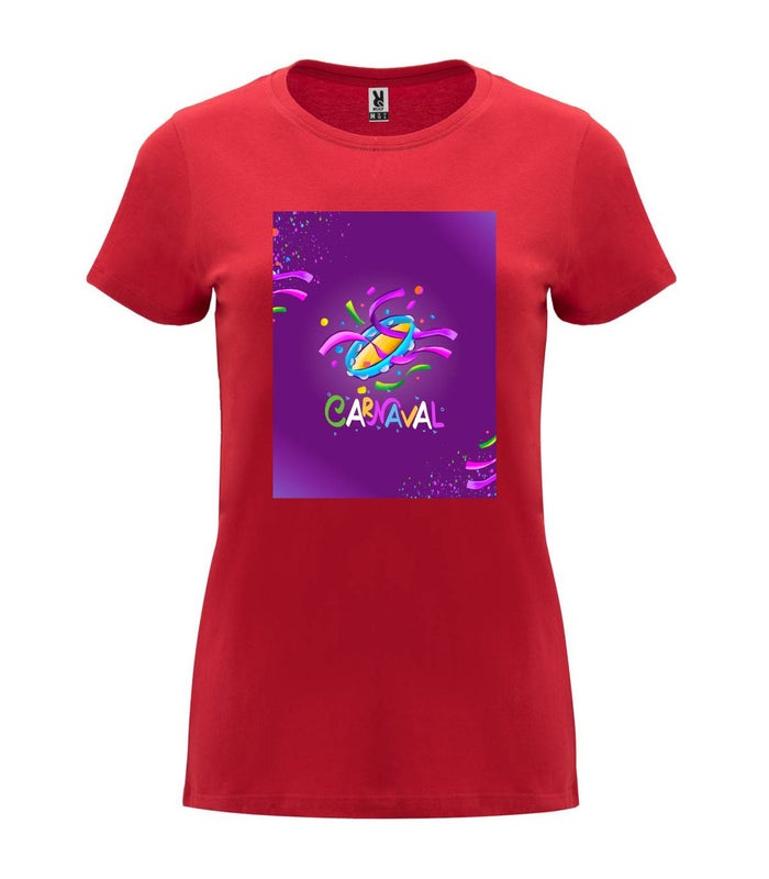 T-shirt feminina Carnaval