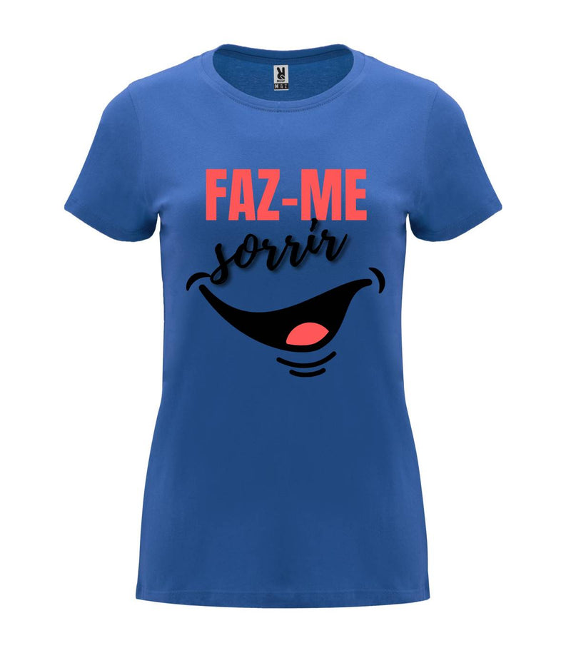 T-shirt feminina Faz-Me Sorrir