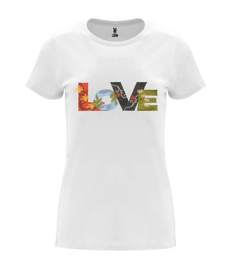 T-shirt feminina Love