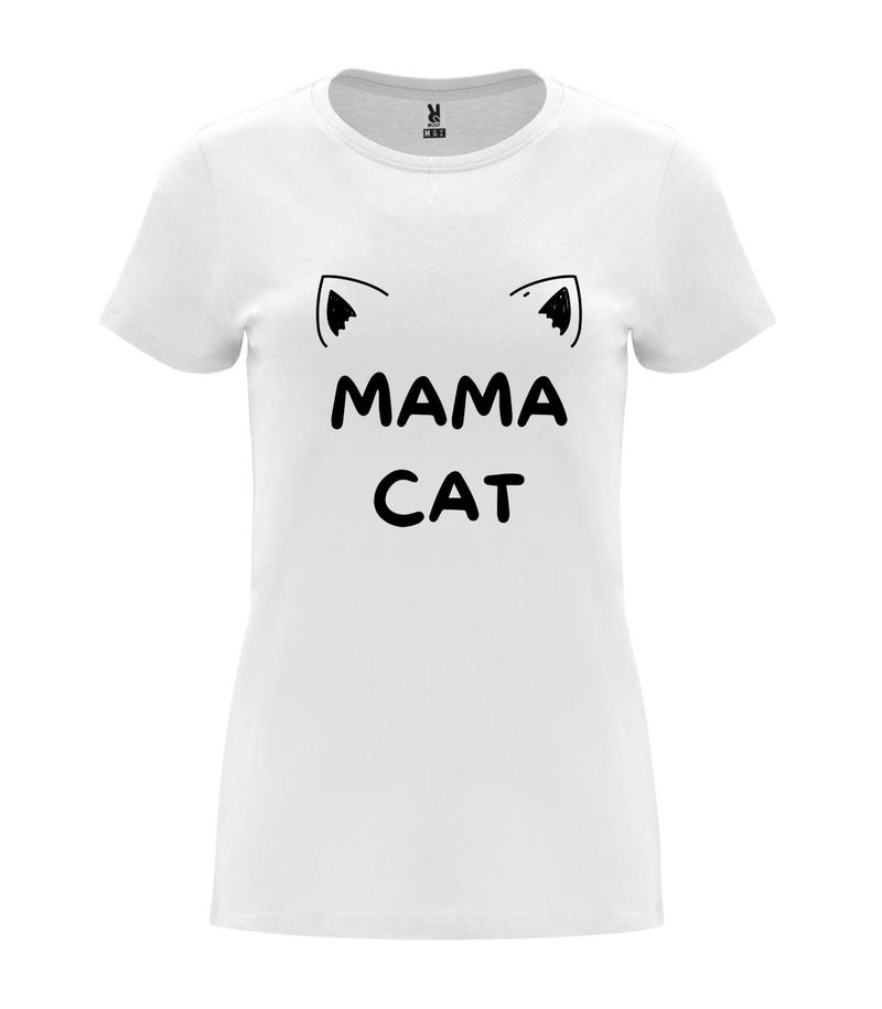 T-shirt feminina Mama Cat