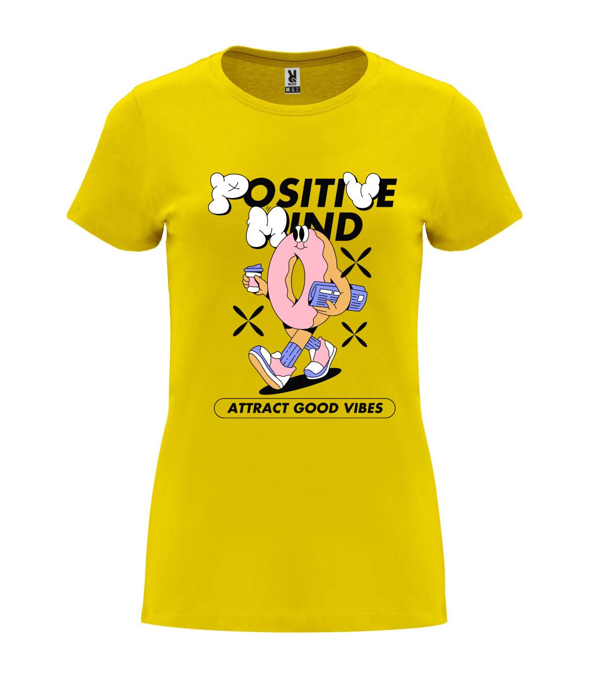 T-shirt feminina Positive Mind