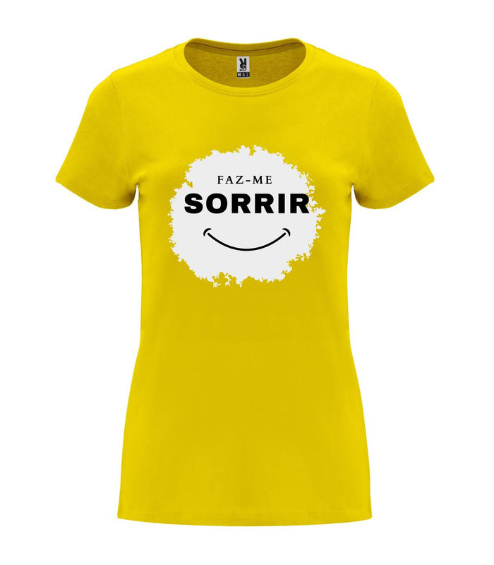 T-shirt feminina Faz-me Sorrir