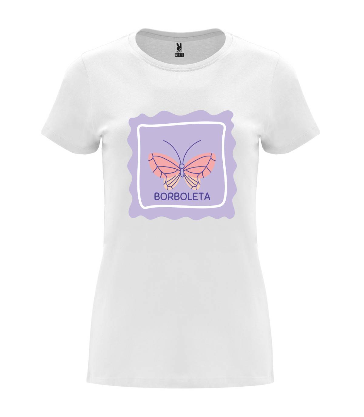 T-shirt feminina Borboleta