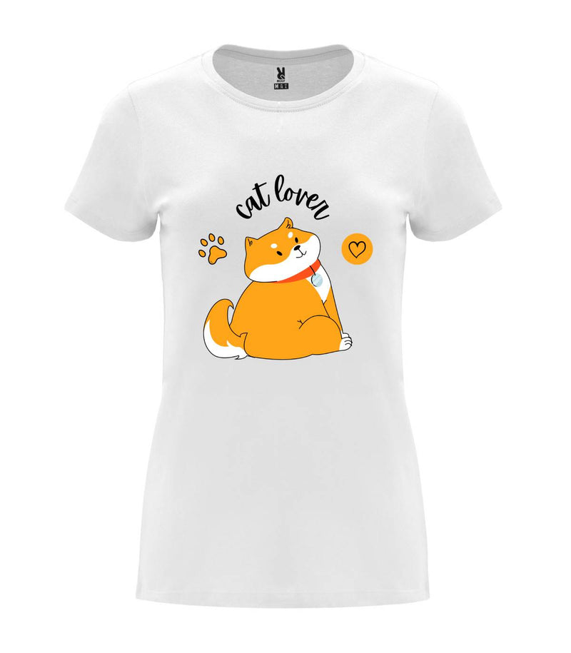 T-shirt feminina Cat Lover