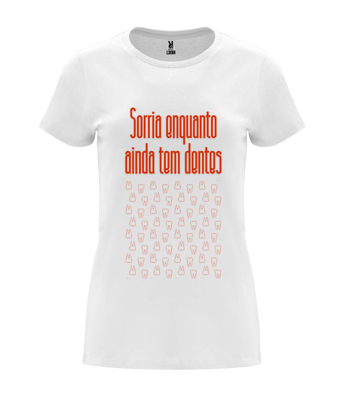 T-shirt feminina Sorriso