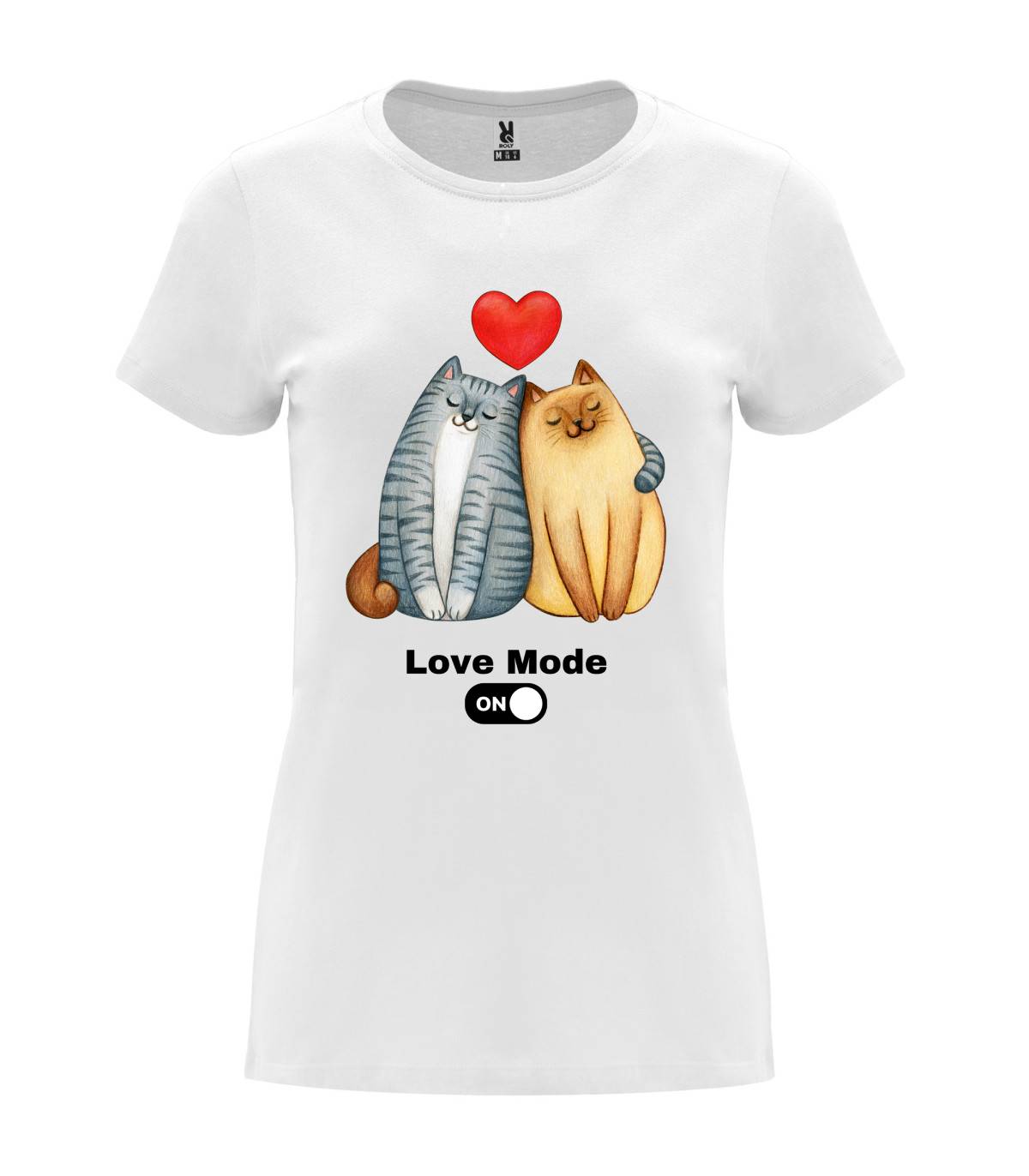 T-shirt feminina Love Mode